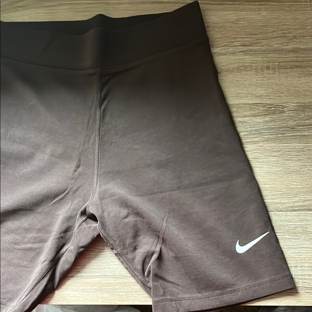 Nike Brown Biker Shorts